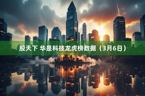 股天下 华是科技龙虎榜数据（3月6日）