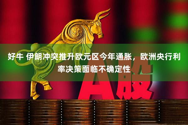 好牛 伊朗冲突推升欧元区今年通胀，欧洲央行利率决策面临不确定性