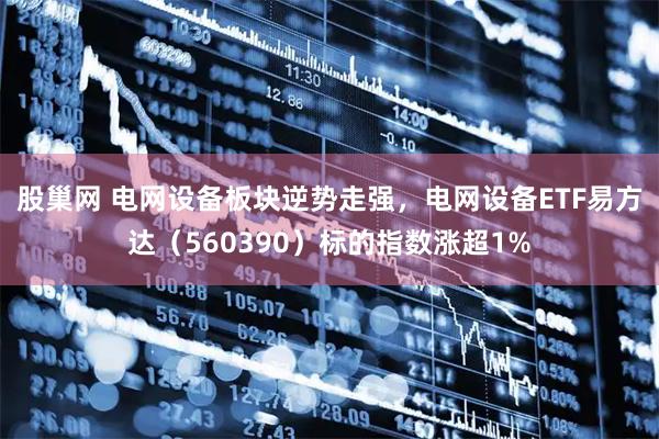 股巢网 电网设备板块逆势走强，电网设备ETF易方达（560390）标的指数涨超1%