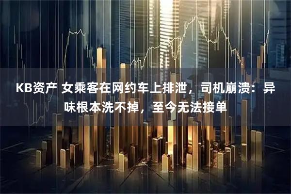 KB资产 女乘客在网约车上排泄，司机崩溃：异味根本洗不掉，至今无法接单