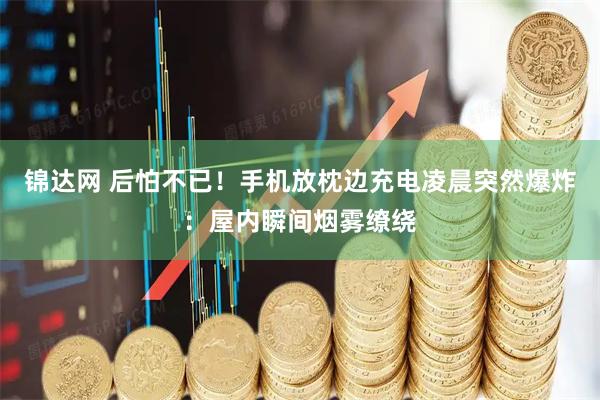 锦达网 后怕不已！手机放枕边充电凌晨突然爆炸：屋内瞬间烟雾缭绕